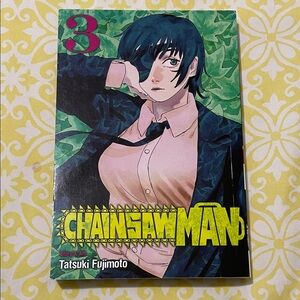 Chainsaw Man Volume 3 Manga by Tatsuki Fujimoto See other volumes in my closet!